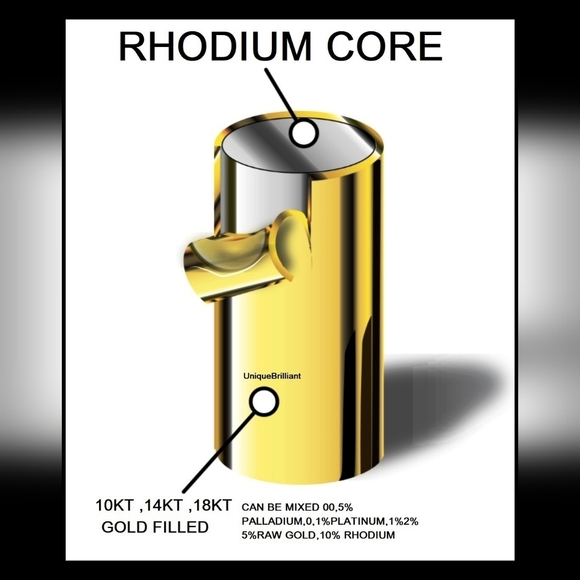 Mother of birth tennis necklace 4mm stones - Picture 5 of 5